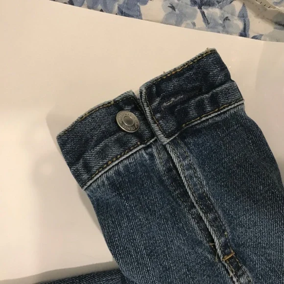 Trucker GAP Denim Jacket- M Tall - Picture 8 of 12